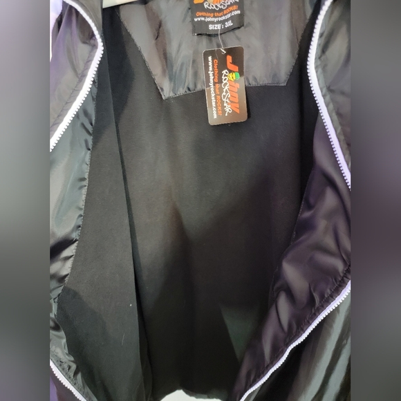 Men's Windbreaker Jacket With Hotrod Power Tour 2017 Logo Size 3XL NWT - Picture 5 of 7